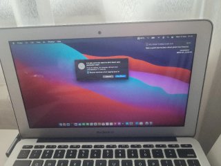 MacBook Air 11" Plata A1465 2014