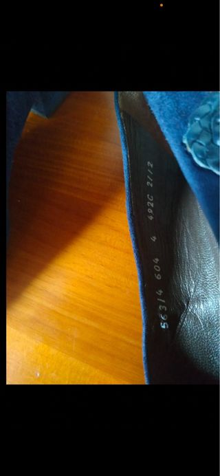 Zapatos Yanko azul marino