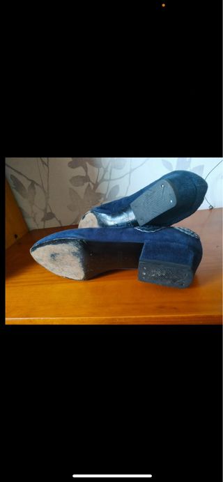 Zapatos Yanko azul marino