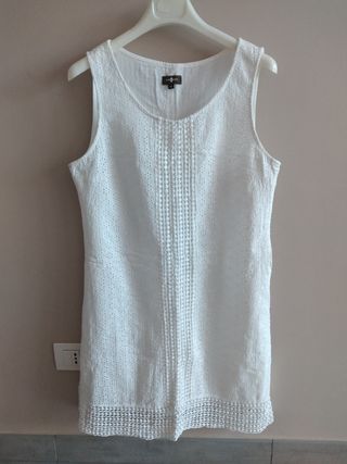 Vestito bianco estivo donna