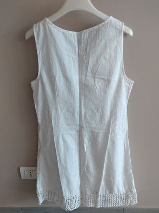 Vestito bianco estivo donna