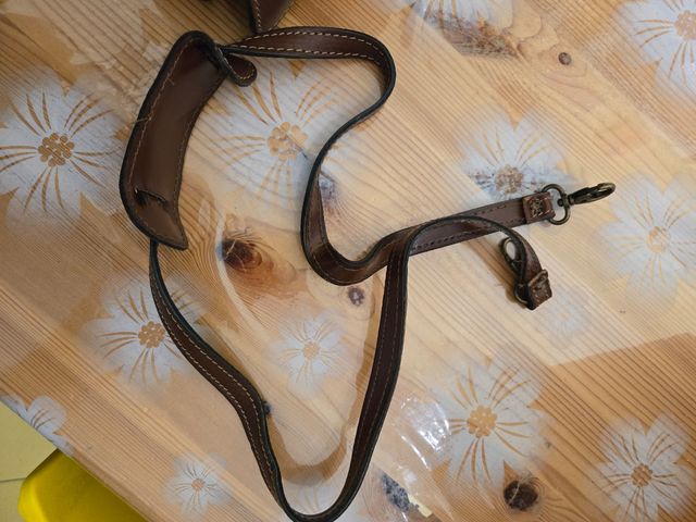 Borsa da lavoro  in cuoio marrone