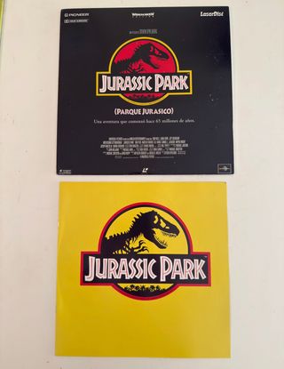 Película Laser Disc LD Jurassic Park