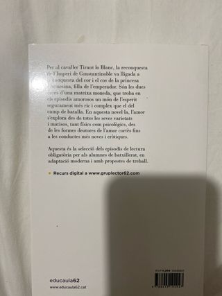 Tirant lo Blanc. Episodis amorosos. Text adapta...
