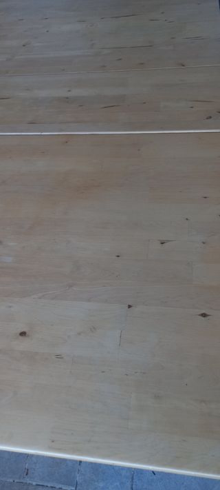 Mesa plegable Ikea madera maciza