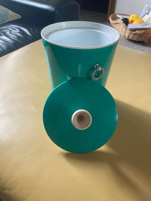 Secchiello ghiaccio vintage verde