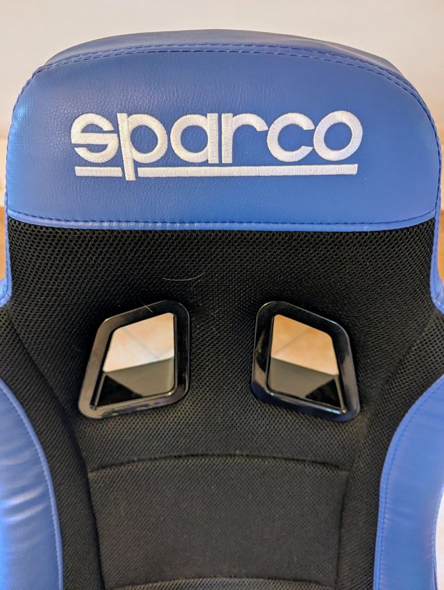 Sedia Gaming Sparco Blu/Nera