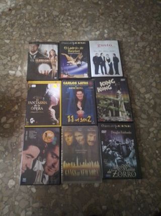 8 Películas DVD clásicas