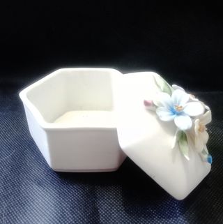 Portagioie Capodimonte bianco