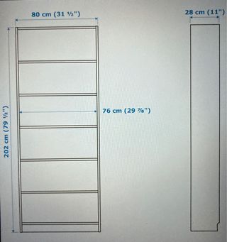 Librería BILLY de Ikea
