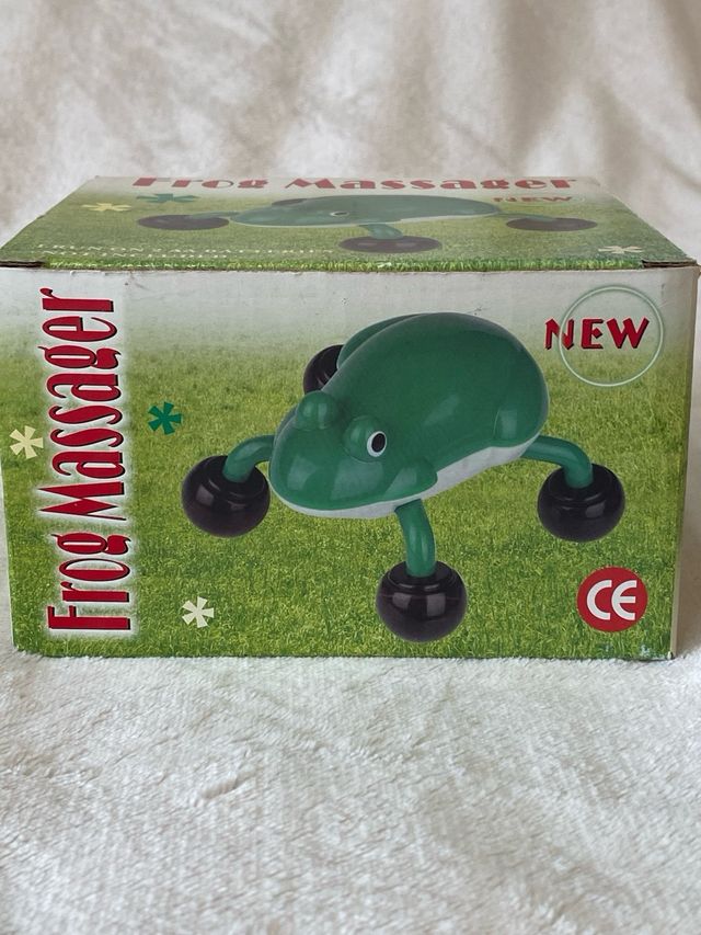 Masajeador en forma de Rana a pilas