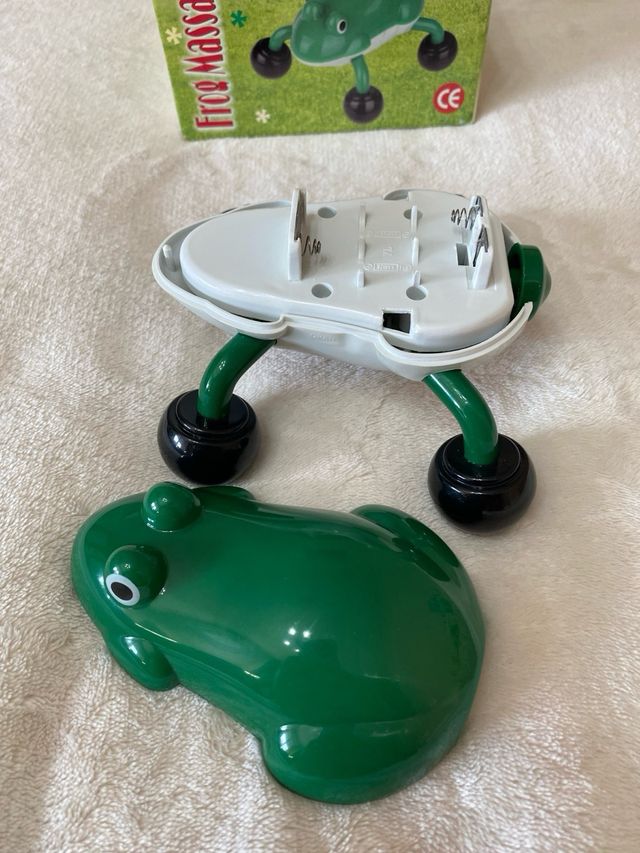 Masajeador en forma de Rana a pilas