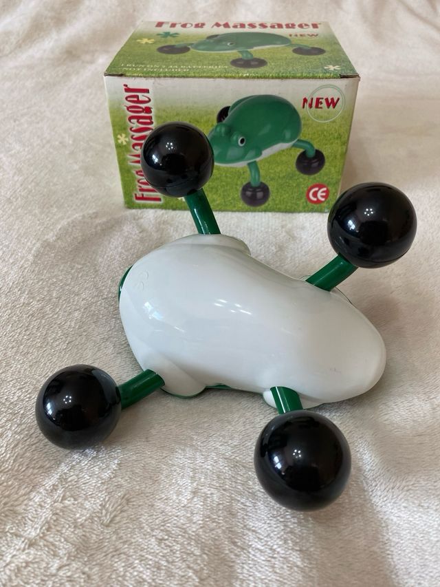 Masajeador en forma de Rana a pilas