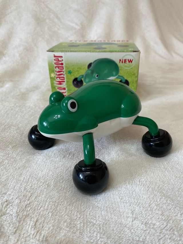Masajeador en forma de Rana a pilas