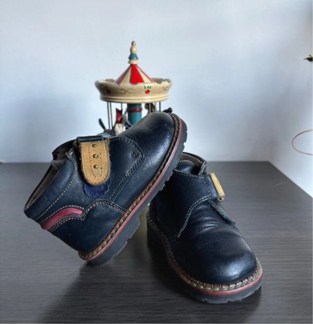 Botitas Piel Bebé Velcro