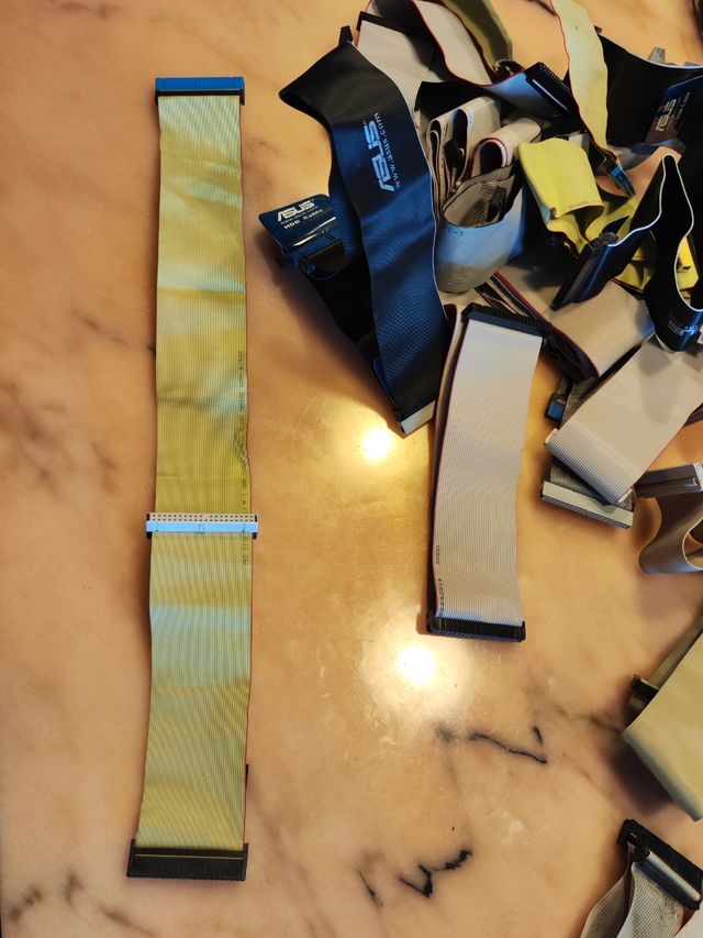 Cable IDE plano (40/80 pines) para ordenador pc