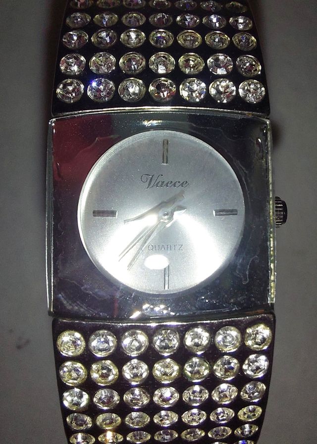 Orologio Vaece donna, cristalli e orecchini