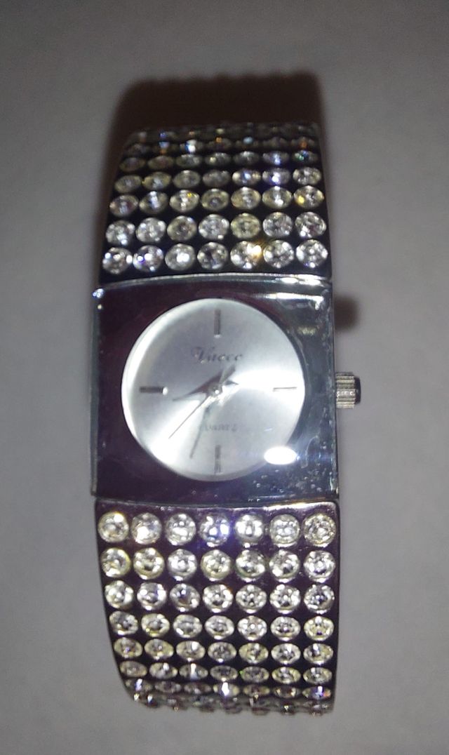 Orologio Vaece donna, cristalli e orecchini