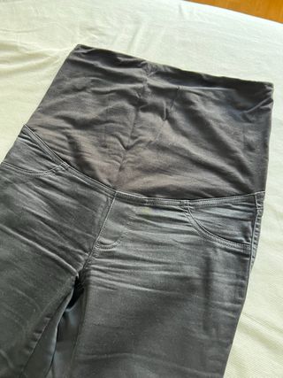 Pantalones premamá negros