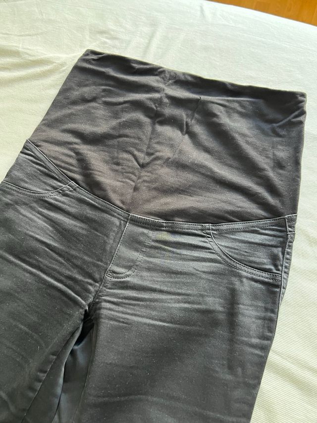 Pantalones premamá negros
