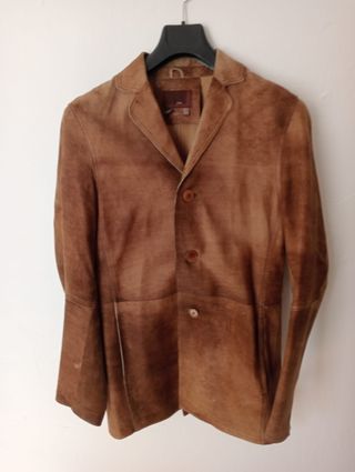Chaqueta piel auténtica ZARA