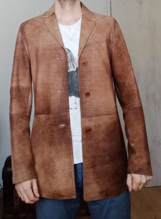 Chaqueta piel auténtica ZARA