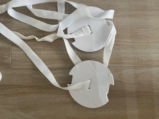 Minicuna blanca colecho de madera con colchón