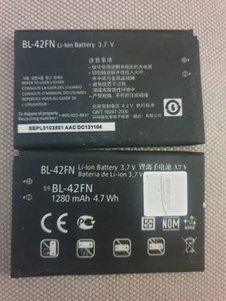 2 batterie LG Optimus me p350 BL-42FN