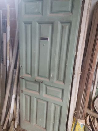  Puertas madera maciza antiguas