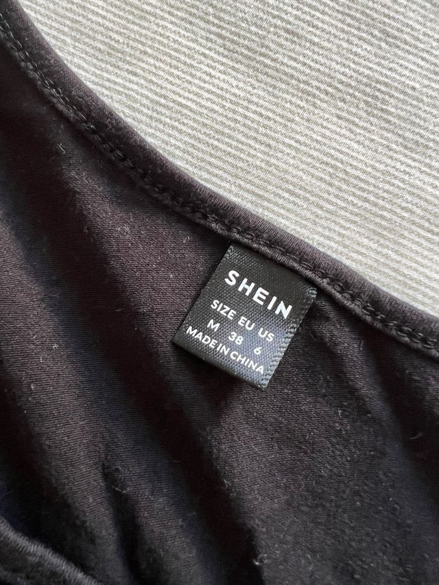 Vestido SHEIN premamá M - lunares