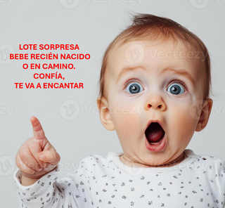 Lote sorpresa bebé recién nacido. TODO NUEVO.