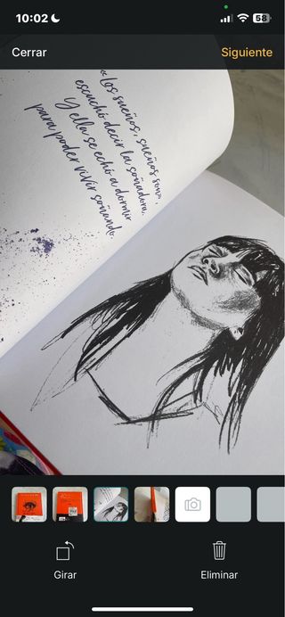 La tinta de mis ojos