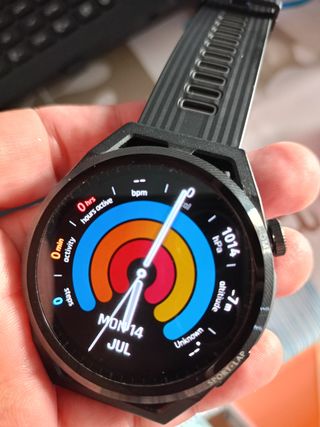Huawei GT Runner - Cinturino Gomma Nero