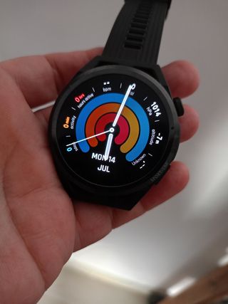 Huawei GT Runner - Cinturino Gomma Nero