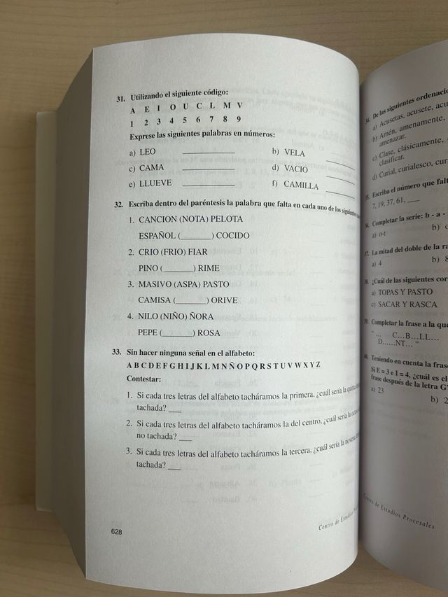 Tests Psicotécnicos