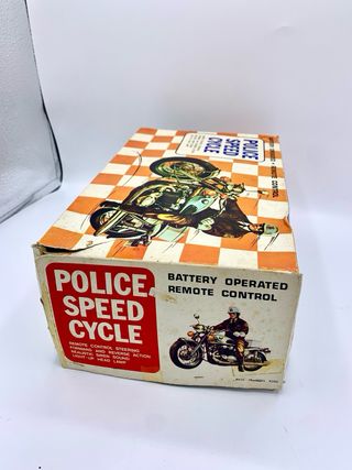Moto Police anni '70 telecomandata