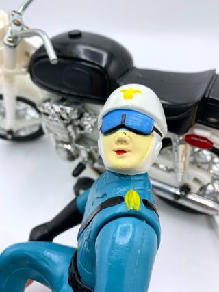 Moto Police anni '70 telecomandata