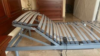 Cama articulada 105cm gris