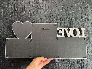 Marco fotos LOVE - 4 espacios