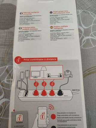 Smart Plug Regleta Wifi 