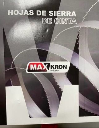 Hojas Sierra Cinta Maxkron 3150x27x0.9mm