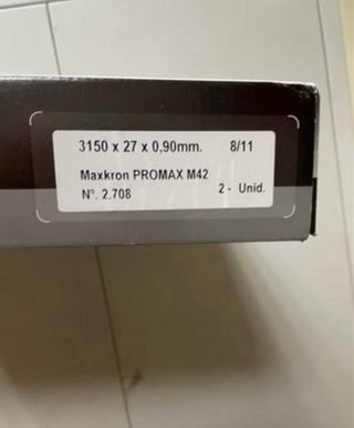 Hojas Sierra Cinta Maxkron 3150x27x0.9mm