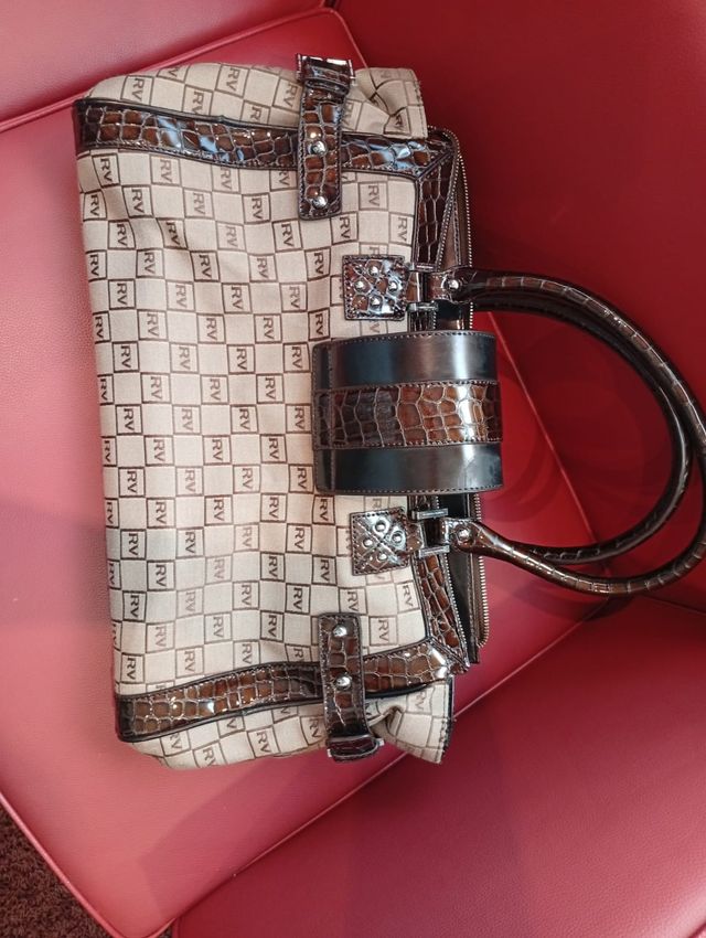 Bolso Roberto Verino - Beige y Marrón