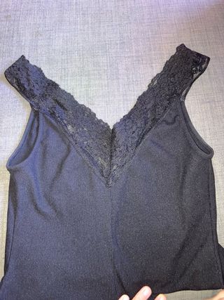 Body negro Zara - Talla S