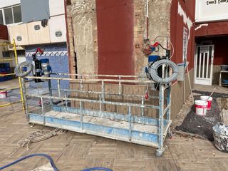 Andamio colgante eléctrico monofásico
