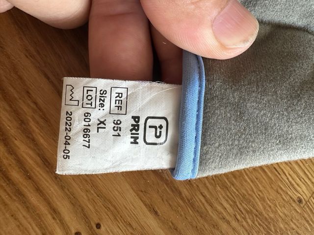 Ortesis pierna izquierda XL