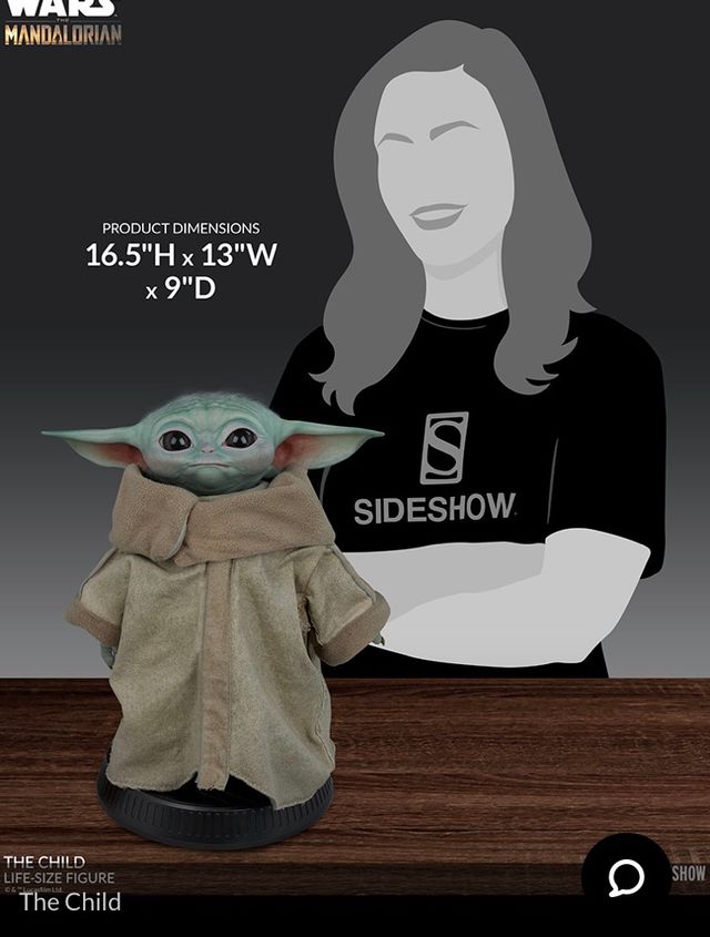 Figura The Child Mandalorian Sideshow