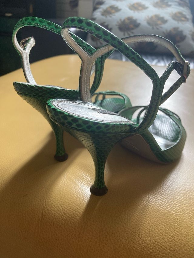 Sandali Dolce&Gabbana verdi