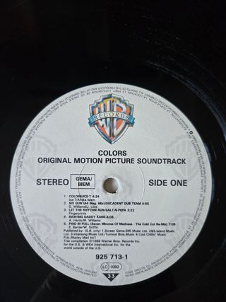 Vinilo - BSO Colors