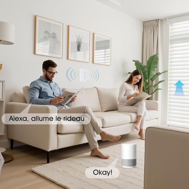 HEUXGIR interruptor persiana eléctrica .